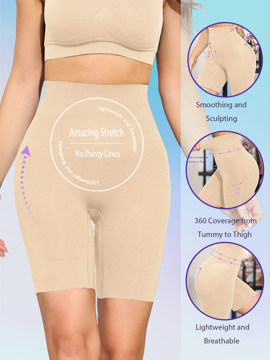 Shapewear for women's High Waist Shaping Boyshort Panties, Tummy Control Butt Lifting Slim Shorts, Women's Underwear & Shapewear