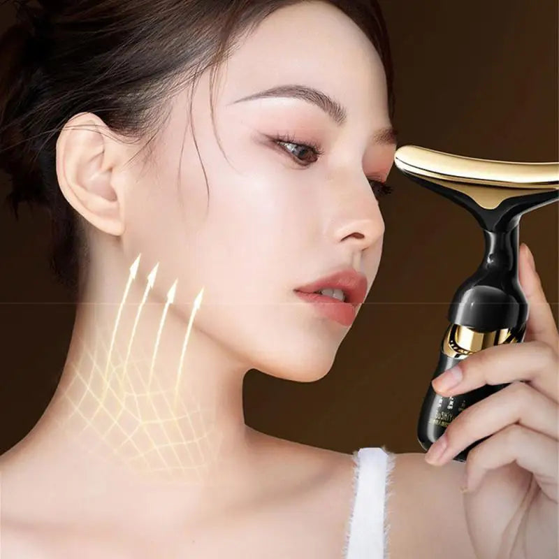 Home Beauty Instrument One-instrument Three-body Massage Instruments for Lifting And Tightening Facial Skin Fade Lines Lady Gift