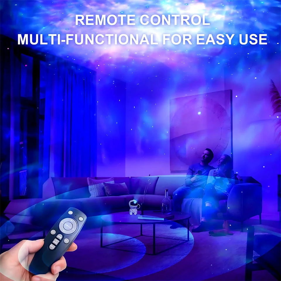 Star Projector Galaxy Night ight Astronaut Space Projector Starry Nebula Ceiling LED Lamp for Bedroom Home Decorative kids gift