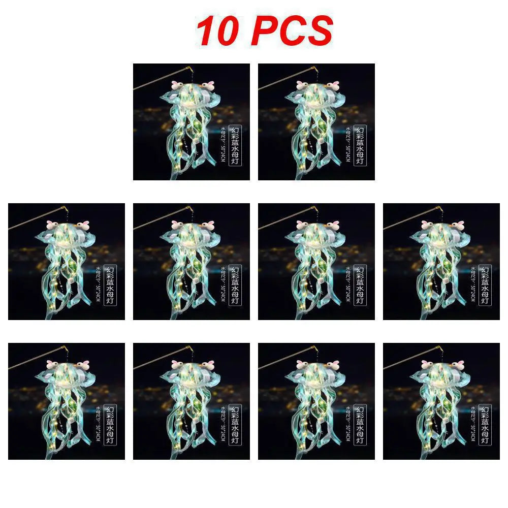 Jellyfish Lamp, Portable Flower Lamp, Girl Room Atmosphere Decoration Lamp, Bedroom Night Lamp, Home Decoration, Birthday Gift