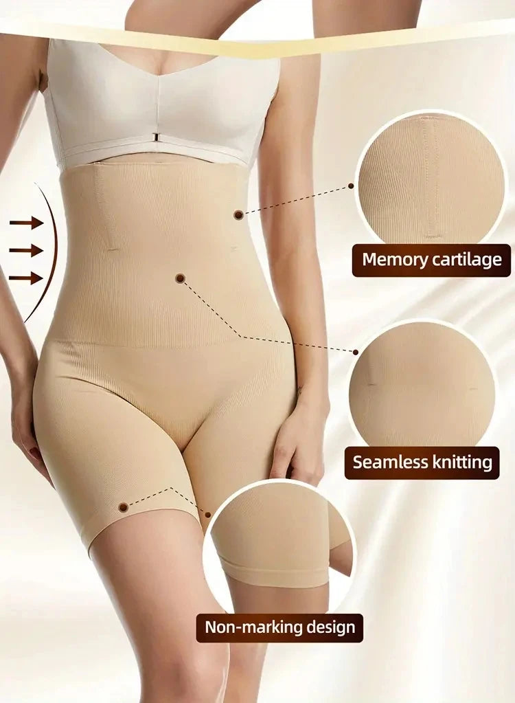 Shapewear for Women High Waist Shaping Boyshort Panties, Tummy Control Butt Lifting Slim Shorts, Women's Underwear & Shapewear