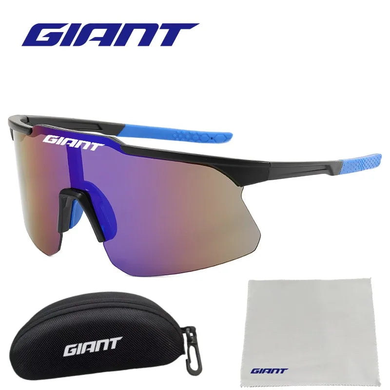 Giant New men's and women's outdoor sports cycling,  bicycle, driving, travel sunglasses can be paired with glasses cloth box
