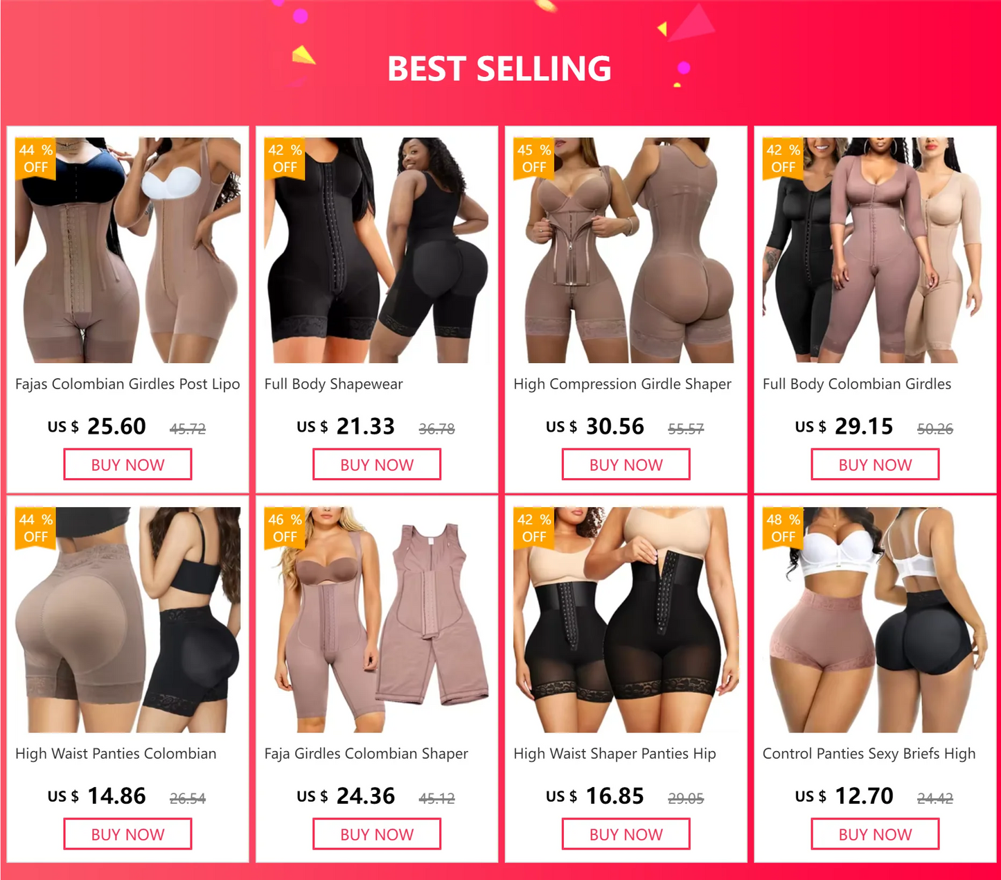 Shapewear for women's High Compression Girdle Shaper Colombian Fajas Shapewear Postpartum Belly flat Sheath Waist Trainer Belts Woman Extreme Corset