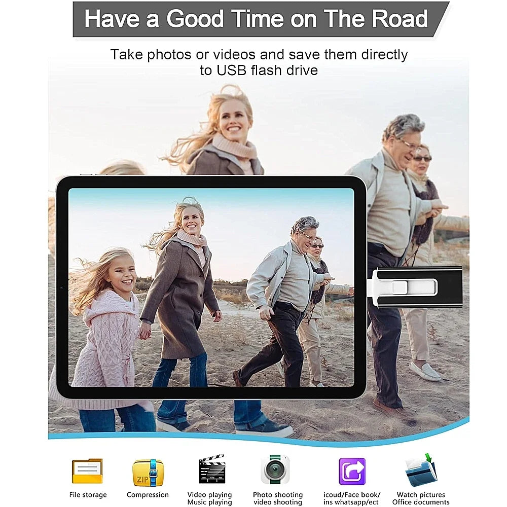 4in1 OTG Falsh Drive for iPhone USB 3.0  Android TYPE-C