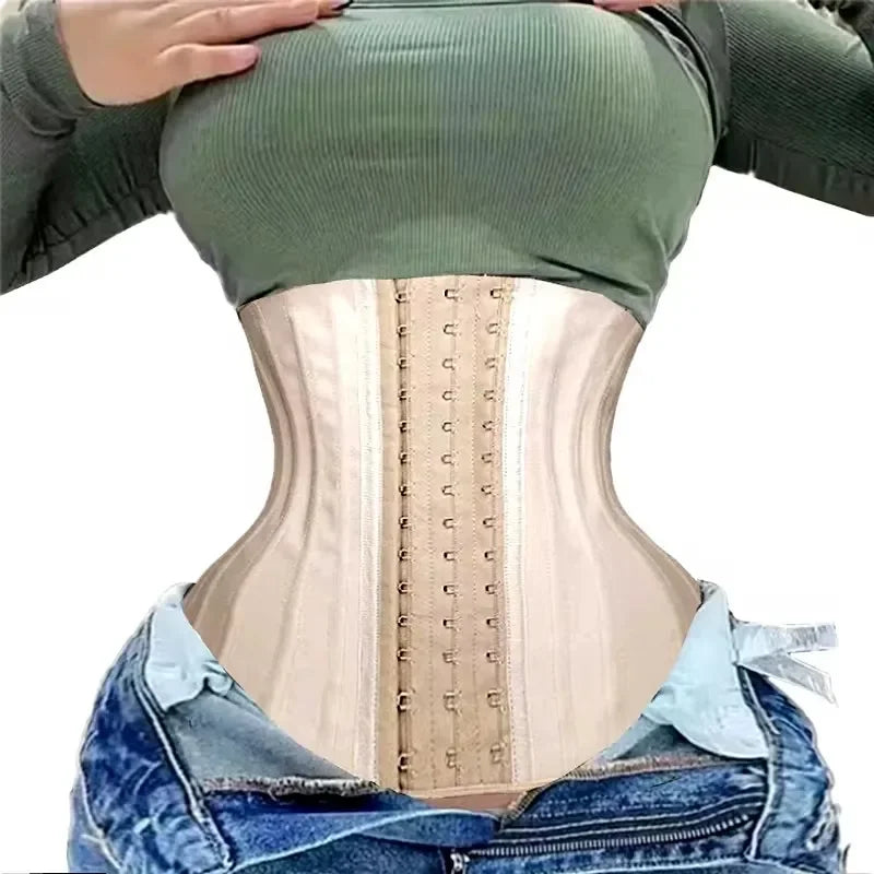 Shapewear for women's Fajas Colombians Girdles Waist Trainer High Compression BBL Corset Tummy Control Sheath Flat Stomach Modeling Belt