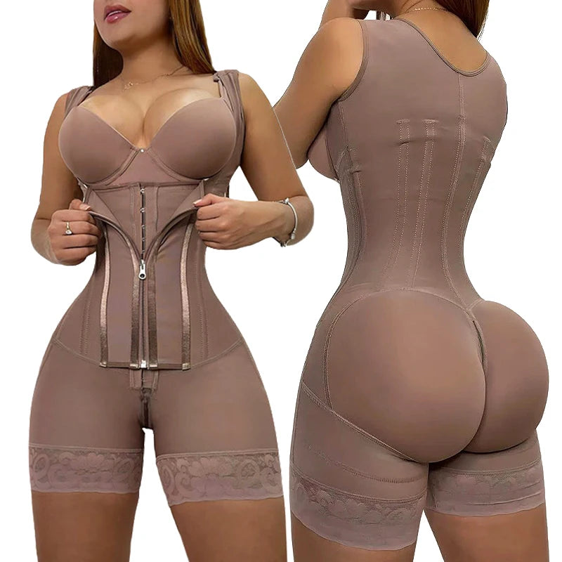 Shapewear for women's High Compression Girdle Shaper Colombian Fajas Shapewear Postpartum Belly flat Sheath Waist Trainer Belts Woman Extreme Corset