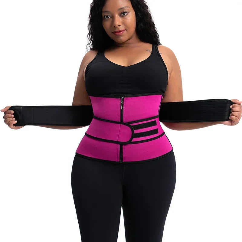 Shapewear for women's Fitness Belly Control Belt Abdominal Shaping Belt Sports Slimming Body Shaper Waist Trainer Trimmer Sauna Sweat Shapewear