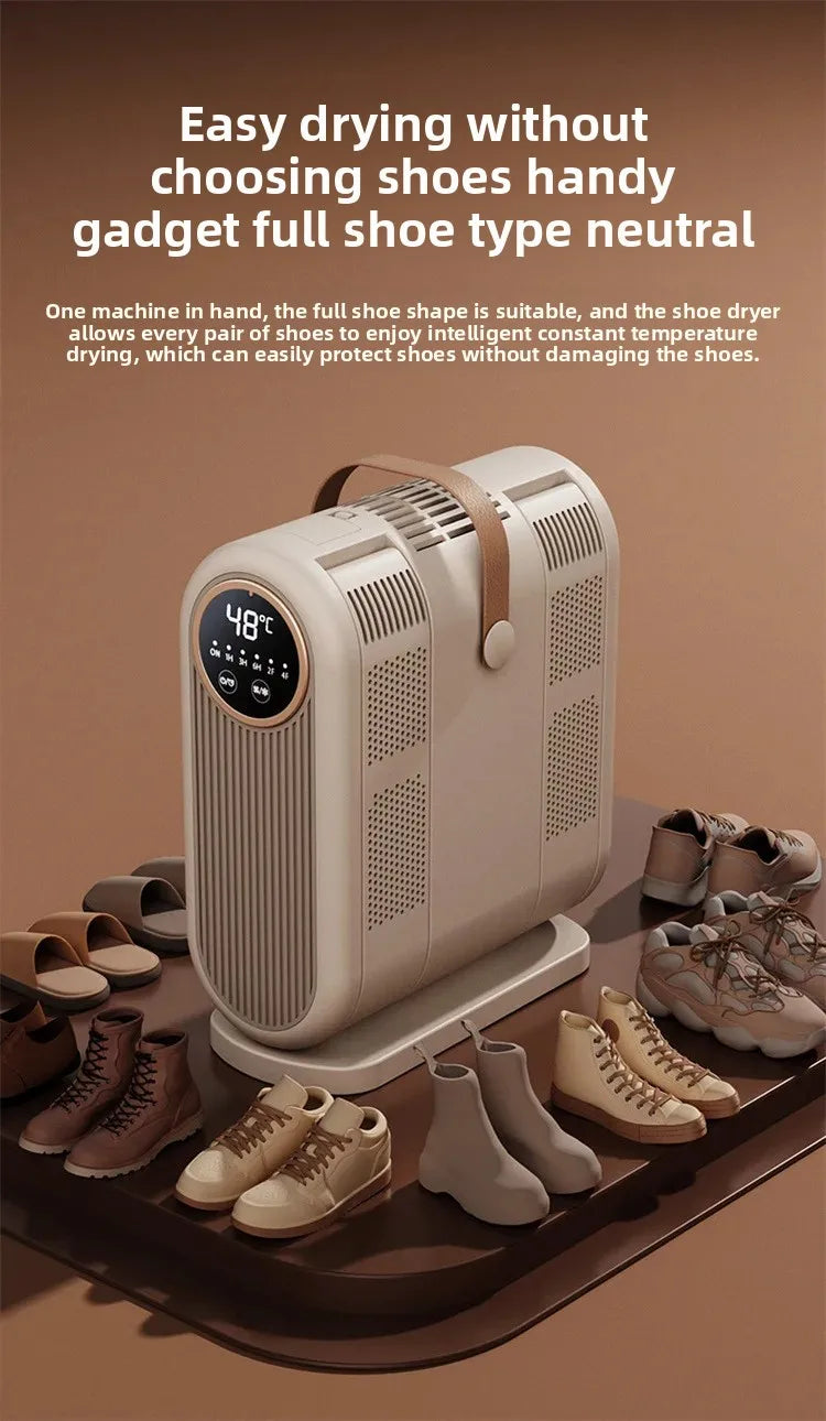 Portable Foldable Electric Shoe Dryer UV Blue Light UV Sterilization Deodorizing Shoe Dryer Fast Drying Household Shoe Dryer