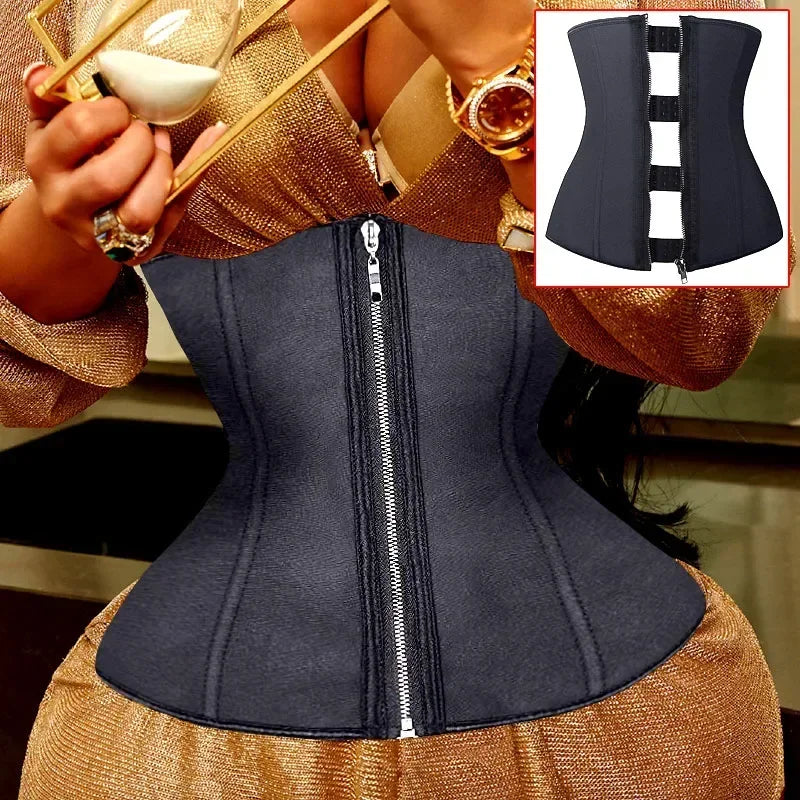 Shapewear for women's Fajas Colombians Girdles Waist Trainer High Compression BBL Corset Tummy Control Sheath Flat Stomach Modeling Belt