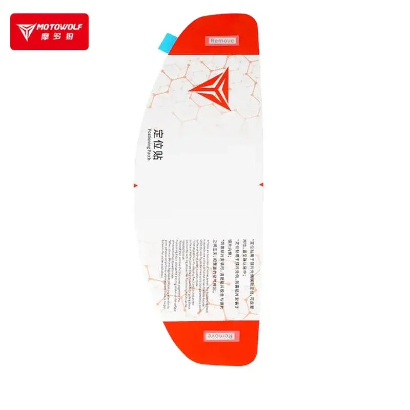 Universal Motorcycle Full Face Helmet Shield Anti Fog Film