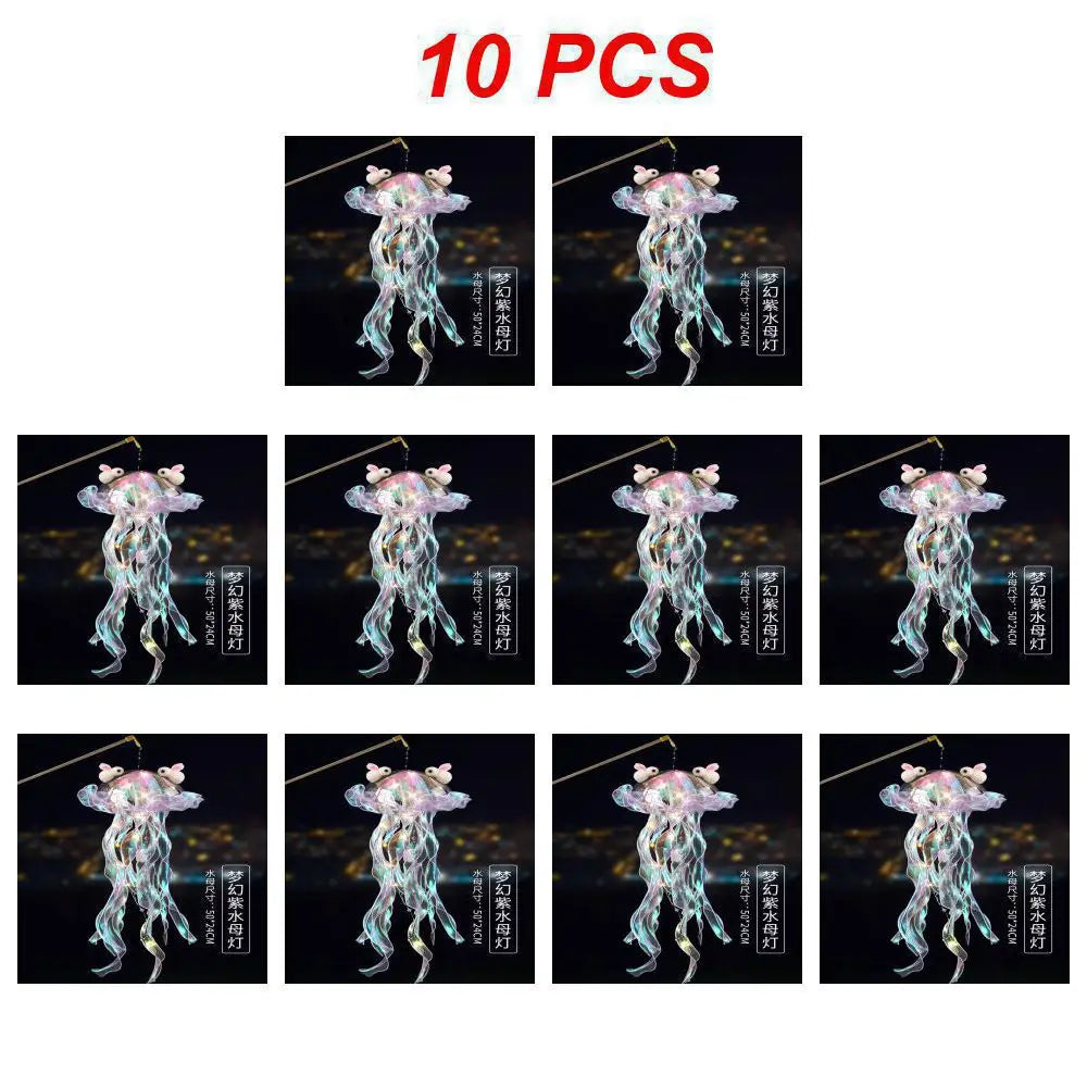 Jellyfish Lamp, Portable Flower Lamp, Girl Room Atmosphere Decoration Lamp, Bedroom Night Lamp, Home Decoration, Birthday Gift