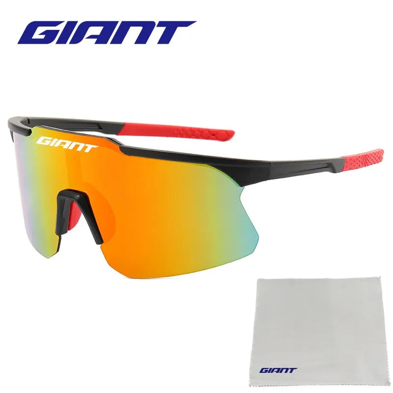 Giant New men's and women's outdoor sports cycling,  bicycle, driving, travel sunglasses can be paired with glasses cloth box