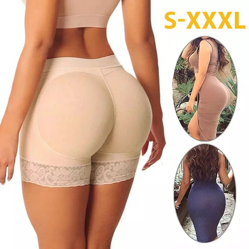 Shapewear for women's Butt Lifter Panty Fake Buttock Body Shaper Padded Underwear Lady Lift Bum High Waist Tummy Control Hip Enhancer Panties