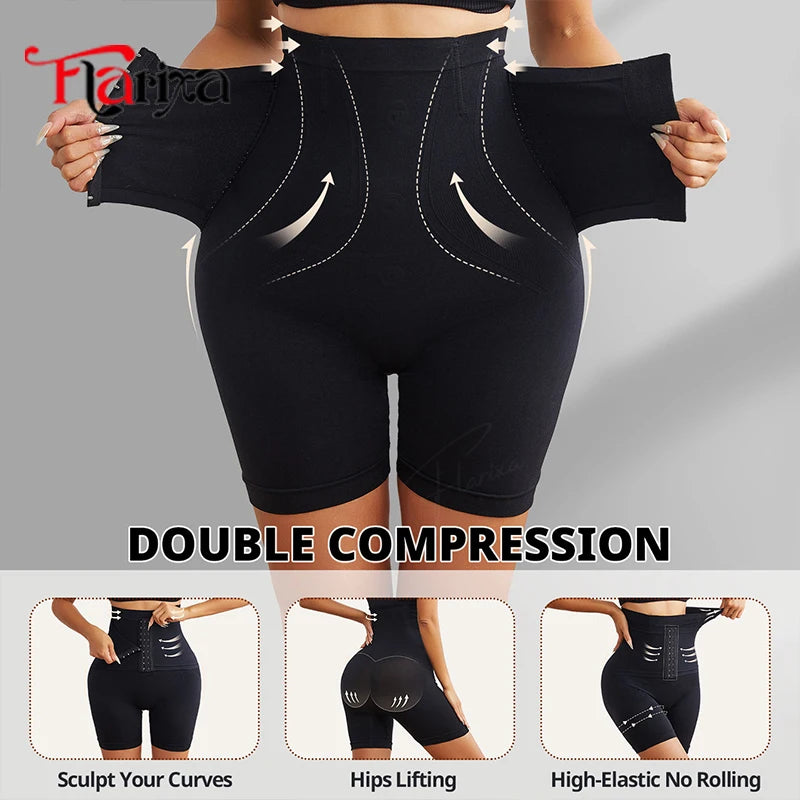 Shapewear for women's Waist Trainer Tummy Control Shorts Panties Women High Waist Shapewear Butt Lifter Underwear Postpartum Body Shaper