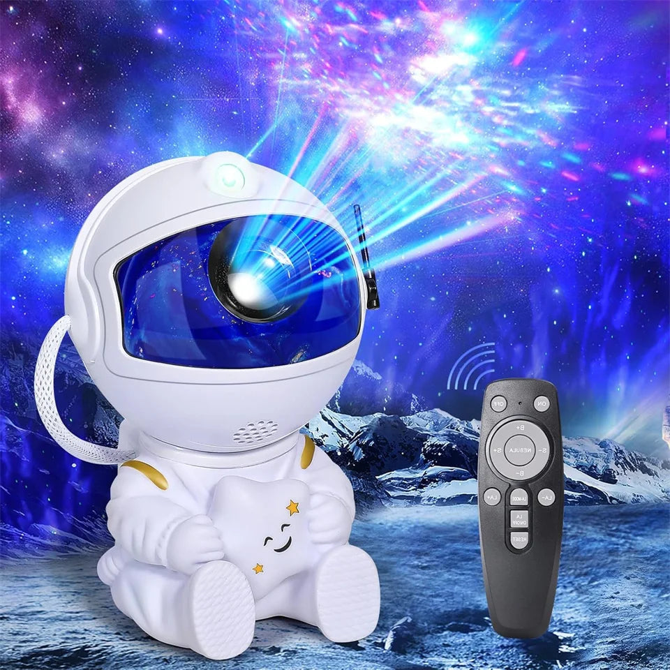 Star Projector Galaxy Night ight Astronaut Space Projector Starry Nebula Ceiling LED Lamp for Bedroom Home Decorative kids gift
