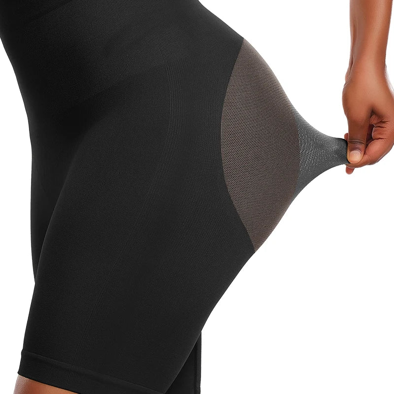 Shapewear for Women High Waist Seamless Body Shaper Shorts Shapewear Women Tummy Control Thigh Slimming Sculpting Butt Lifter Mesh Buttock Enhancer