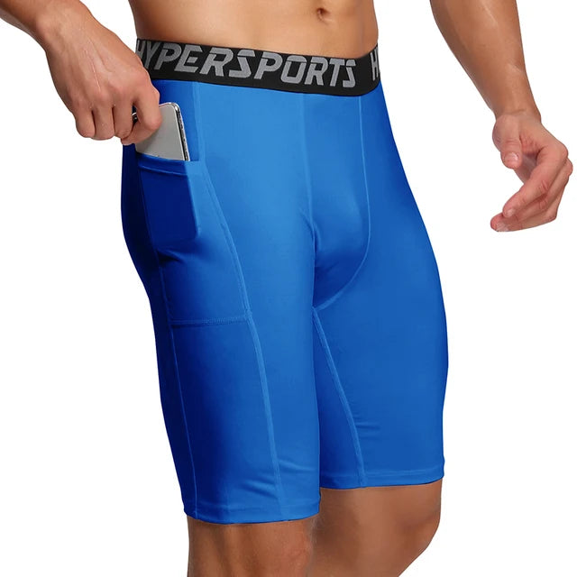 shorts for men's Compression Shorts Men Summer Sportswear Training Tights Gym Fitness Leggings Short Pants Sport Bottoms Running Shorts Men