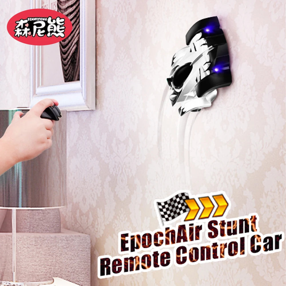 Wall Climbing Car With Light Anti Gravity 360 Rotating Model Electric Stunt Drifting