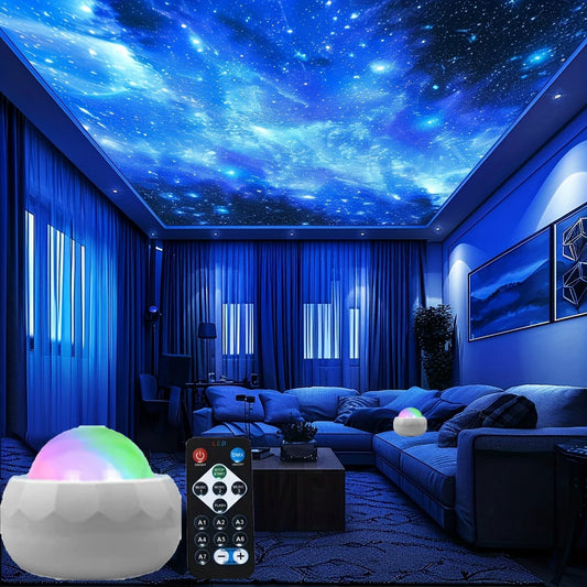 Colorful Galaxy Projector Bedroom Night Light Kids Room Decoration Christmas