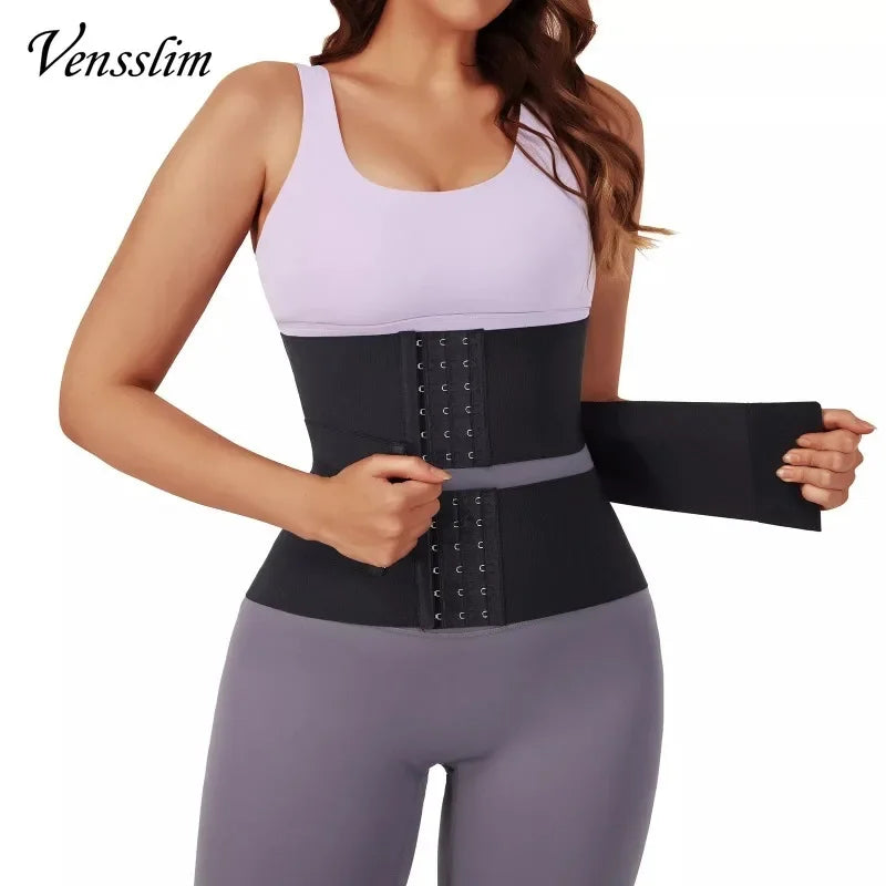Shapewear for Women Vens slim Body Shaper Waist Trainer Belt Women Weight Loss Reduce Tummy Trimmer Corset Adjustable Workout Girdle Shapewear