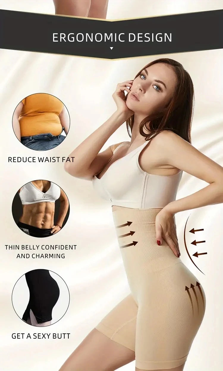 Shapewear for Women High Waist Shaping Boyshort Panties, Tummy Control Butt Lifting Slim Shorts, Women's Underwear & Shapewear