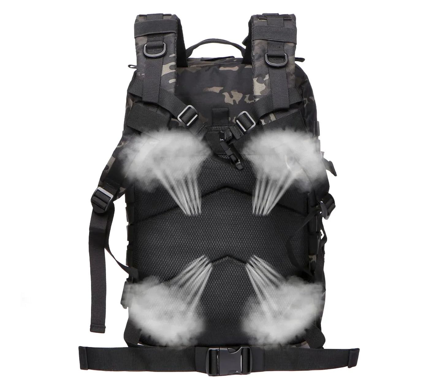 Outdoor tactical backpack - With a large waterproof capacity and lightweight design, this backpack is suitable for hiking trips.