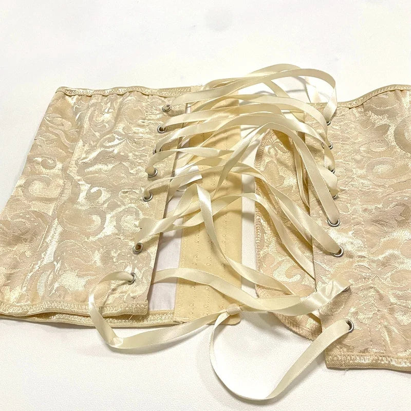 Shapewear for women's Waist Trainer Tummy Control Corset Body Shaper Shapewear Women 3-Row Hook Fit Waist Cincher Bust Lifter Top for Outfit Match