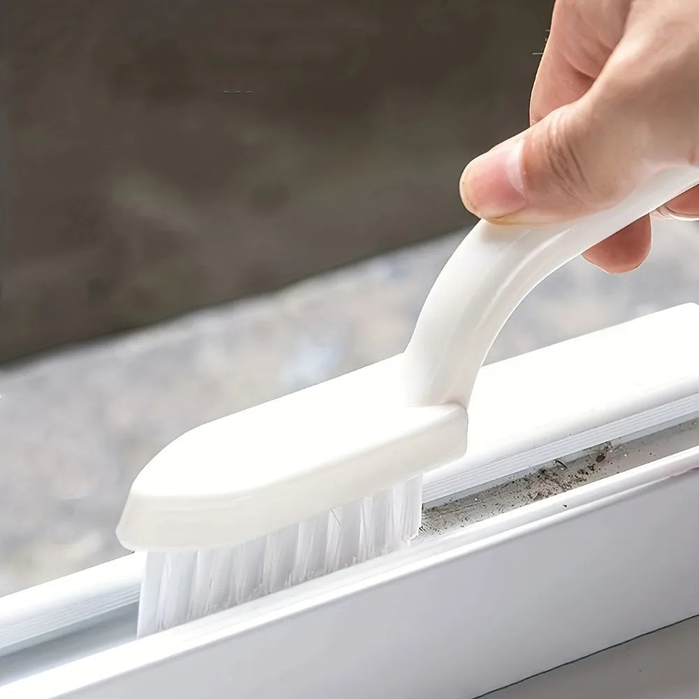 1pc multifunctional gap cleaning brush, handheld floor, wall tile, toilet, door and window cleaning brush