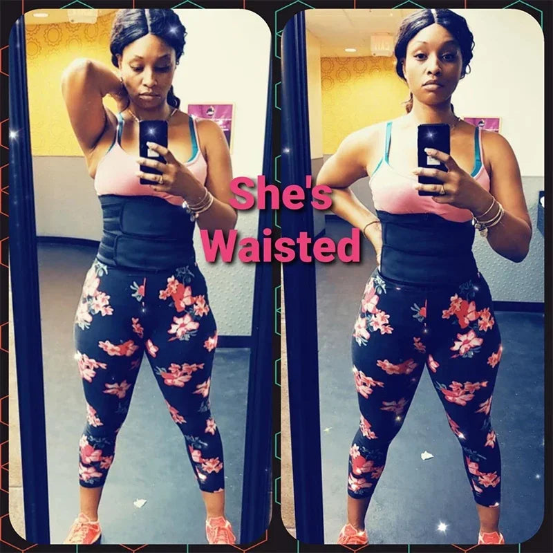 Shapewear for women's Fitness Belly Control Belt Abdominal Shaping Belt Sports Slimming Body Shaper Waist Trainer Trimmer Sauna Sweat Shapewear