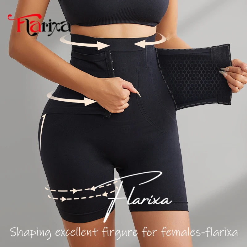 Shapewear for women's Waist Trainer Tummy Control Shorts Panties Women High Waist Shapewear Butt Lifter Underwear Postpartum Body Shaper