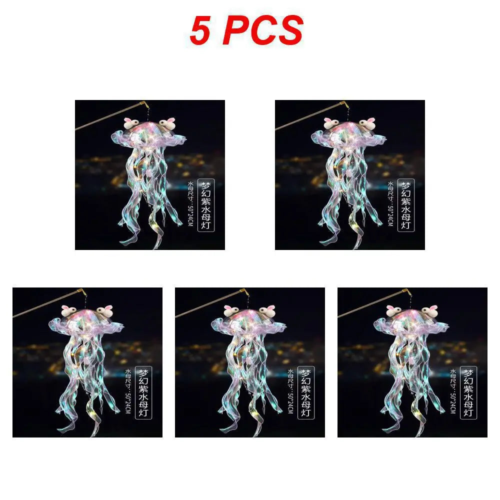 Jellyfish Lamp, Portable Flower Lamp, Girl Room Atmosphere Decoration Lamp, Bedroom Night Lamp, Home Decoration, Birthday Gift