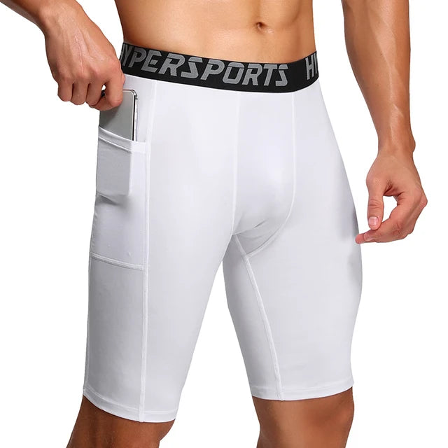 shorts for men's Compression Shorts Men Summer Sportswear Training Tights Gym Fitness Leggings Short Pants Sport Bottoms Running Shorts Men