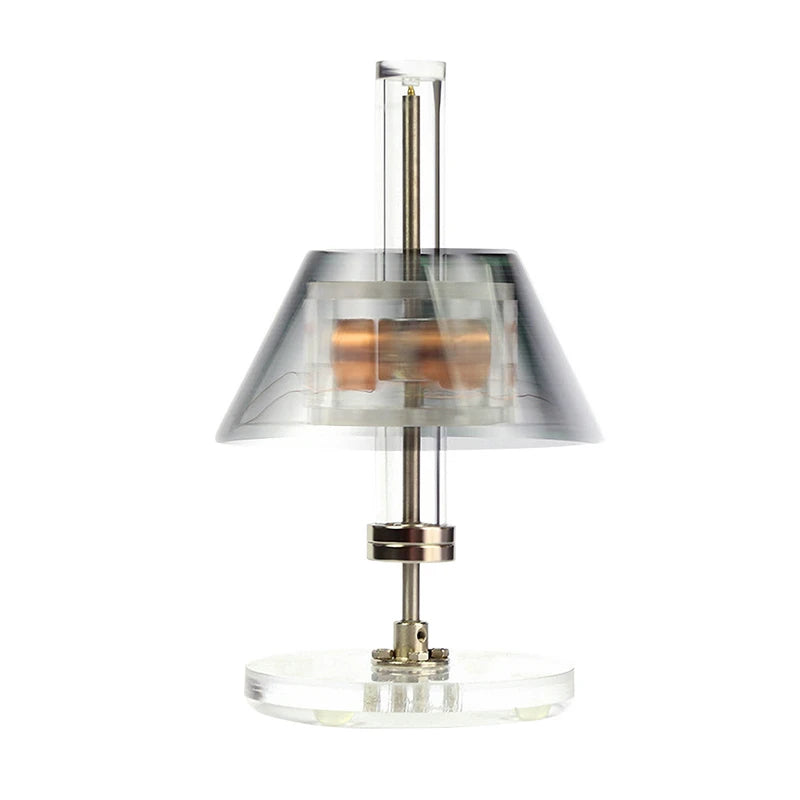 Magnetic Levitation Solar Motor Three-Sided Vertical Brushless Motor DIY Scientific Experiment Teaching Model Creative Gifts