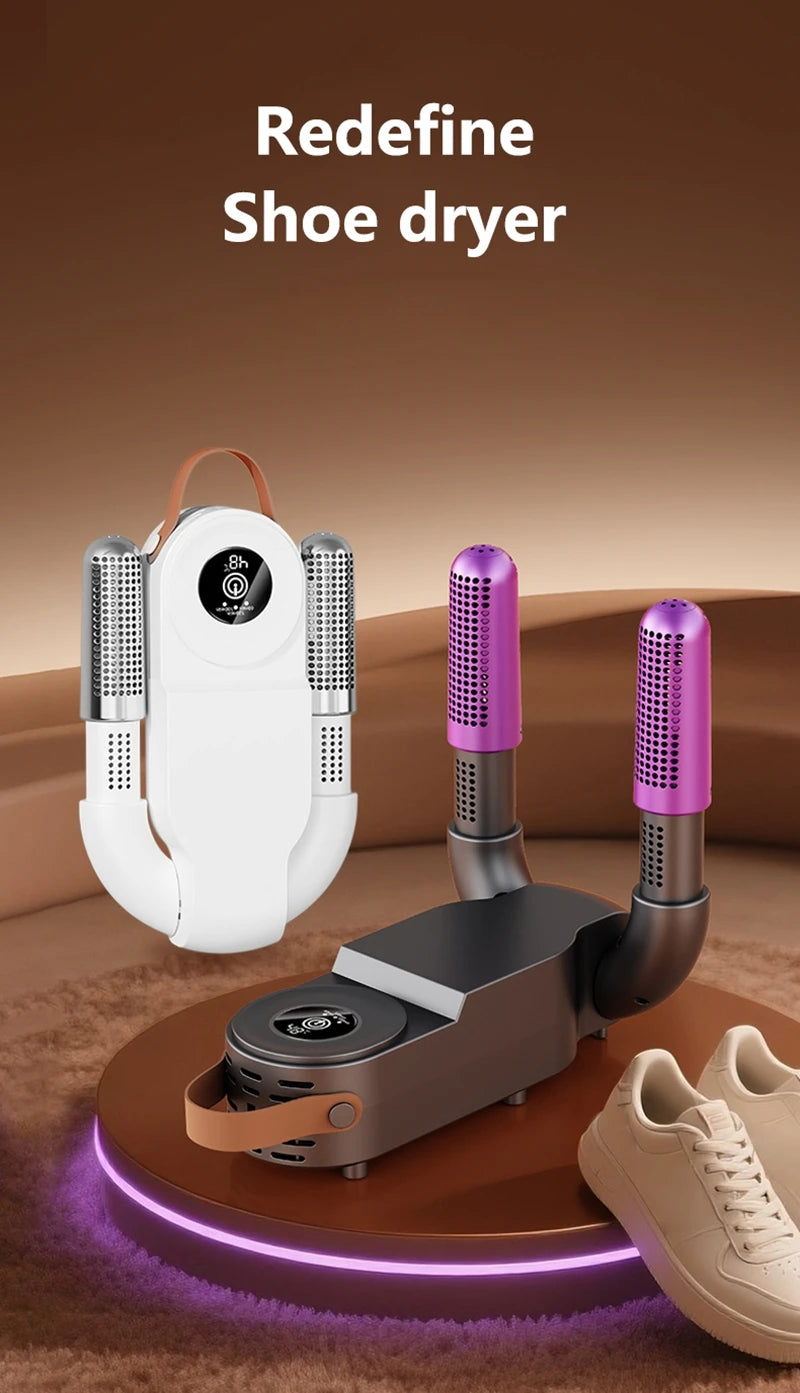 Xiaomi Intelligent Shoe Dryer With Both Dry And Wet Functions Deodorizing And Timed Design Foldable And Quick Drying Shoe Dryer