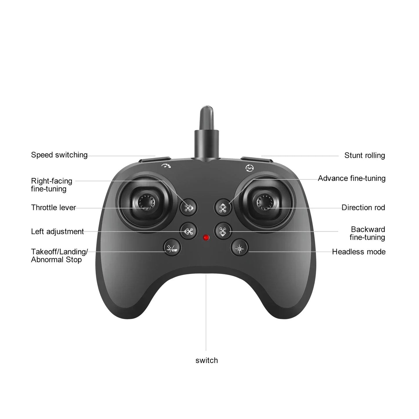 Remote Control Aircraft 2.4G Glider Aircraft EPP Toy Drone Kids Gift