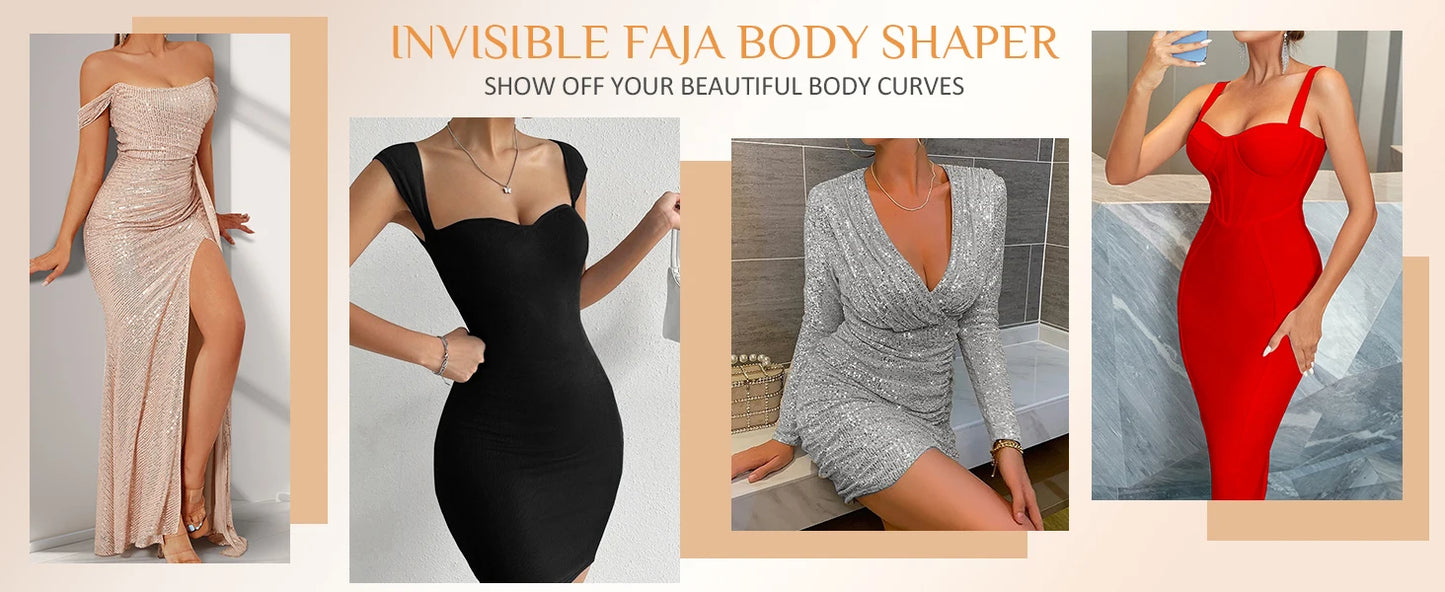 Shapewear for women's Lace-Trimmed Shapewear Bodysuit - Tummy Control Corset with Adjustable Straps & Zipper, Black, Comfortable