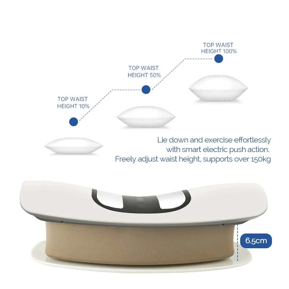 Lumbar Traction Massager Adjustable Electric Back Massage Device Vibration Waist Massager Waist Spine