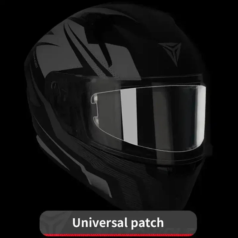 Universal Motorcycle Full Face Helmet Shield Anti Fog Film