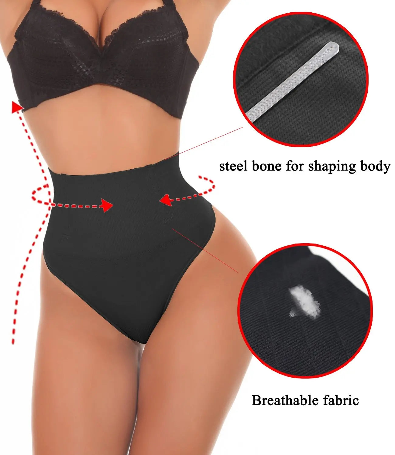 Shapewear for Women High Waist Trainer Panties Slimming Sheath Tummy Control Hip Butt Lifter Shorts Ladies Mid Thigh Body Shaper