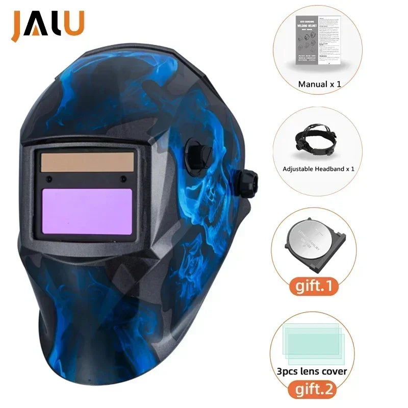 Big View Mask Welding Helmet Filter Cascos Maquina Solda Capacete 1112 Welder Auto Darkening Welding Filter Mascara D Solda Mask