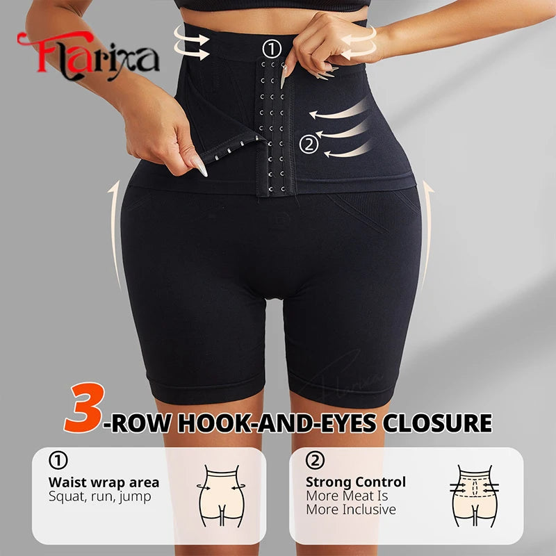 Shapewear for women's Waist Trainer Tummy Control Shorts Panties Women High Waist Shapewear Butt Lifter Underwear Postpartum Body Shaper