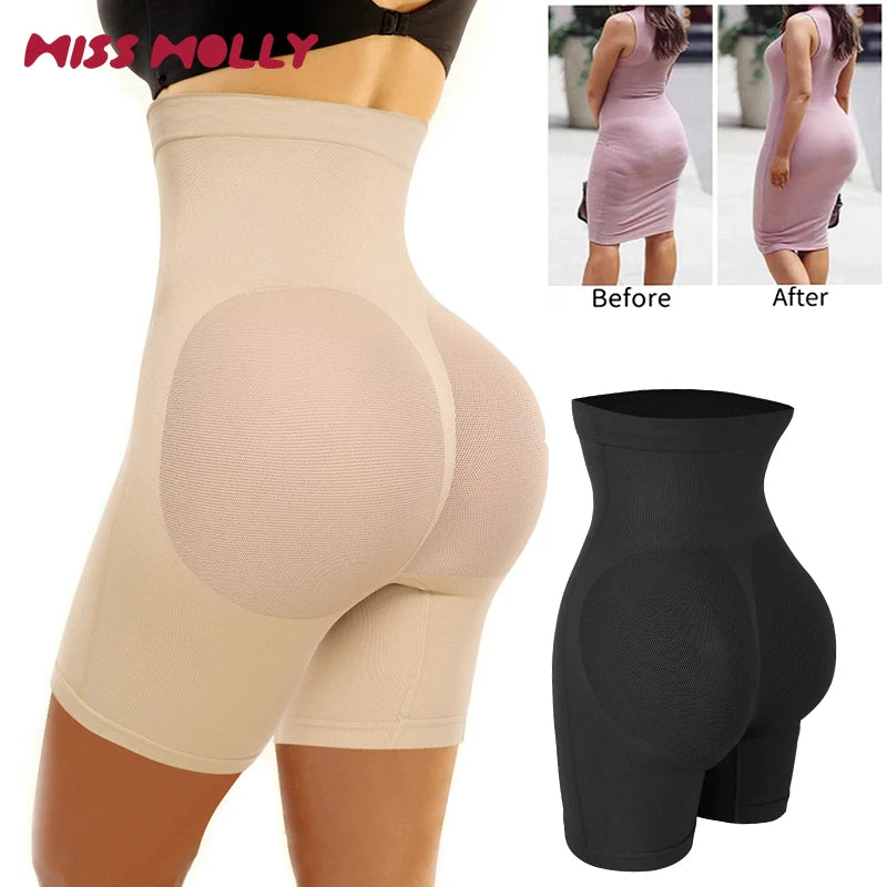 Shapewear for Women High Waist Seamless Body Shaper Shorts Shapewear Women Tummy Control Thigh Slimming Sculpting Butt Lifter Mesh Buttock Enhancer