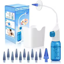 Ear Wax Removal Tool Manual Ear Irrigation Flushing Kit Ear Cleaner
