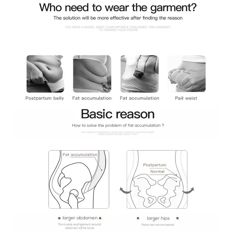 Shapewear for women's slimming pants Hip Lift Shapewear elastic corset body piece