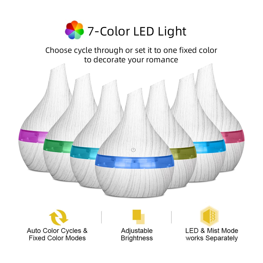 Essential Oil Diffusers Ultrasonic Air Humidifier
