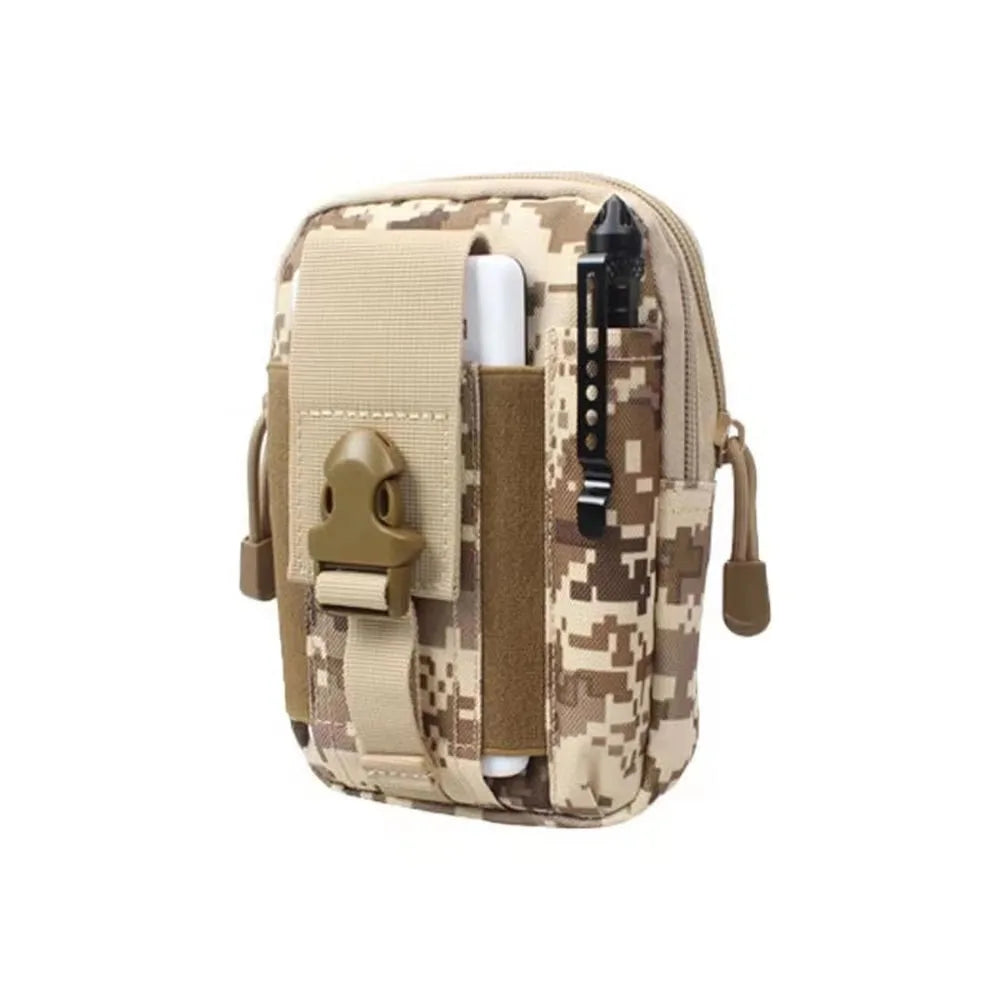 Tactical Waist Bag Outdoor Hunting Molle Bag EDC Pack Multifunction Men Sport Hiking Hunting Working Tools Mobile Phone Pouch