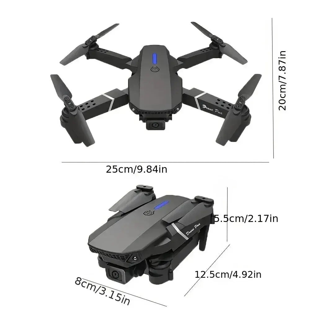 Drone E88Pro 4K 1080P Wide Angle HD Camera