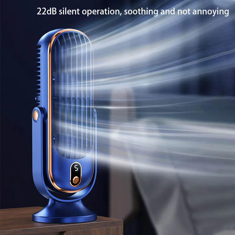 Portable Home Air Conditioning Fan 5-Speed 720° Swivel Outdoor Camping Air Cooler