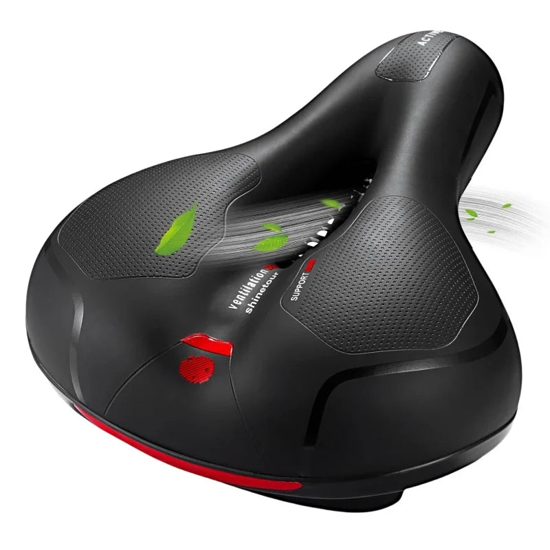 Universal Bicycle Seat for Mountain Bikes Thick Soft Breathable Shock Absorbing Ball Style Comfortable Dynamic Cycling Saddle