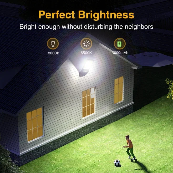 Solar LED Lights 400000LM Outdoor With 3 Mode Waterproof Motion Sensor